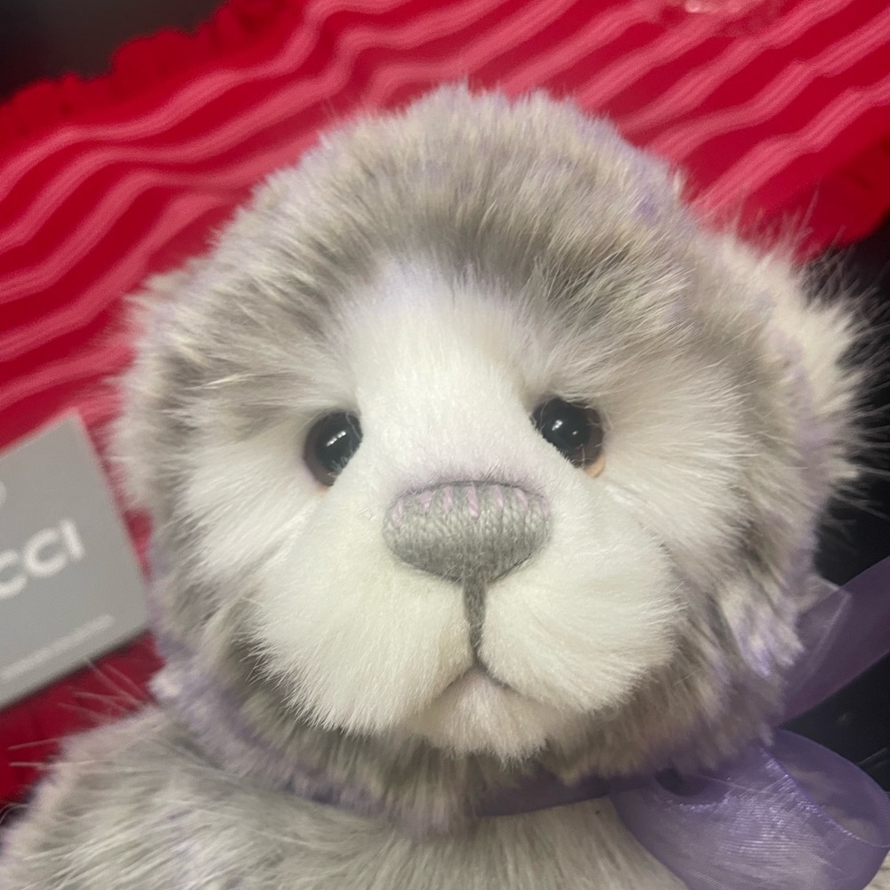 Charlie’s Bears “Meghan”  with Purple Ribbon - Picture 5 of 5
